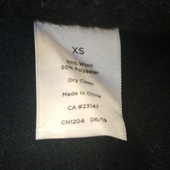 Talbot's zippered wool blend coat - Picture 6 of 7